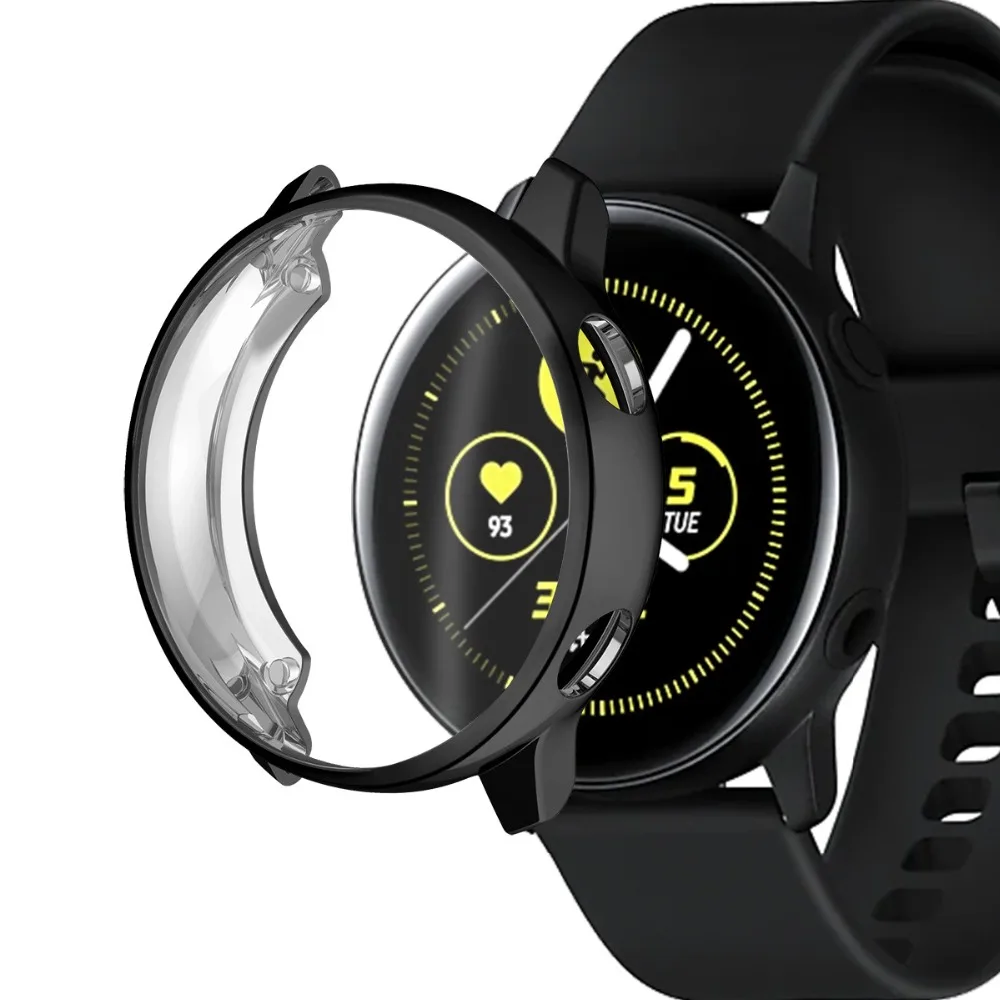 Защитный чехол для Samsung Galaxy Watch активный Чехол запасная защитная рамка ТПУ часов