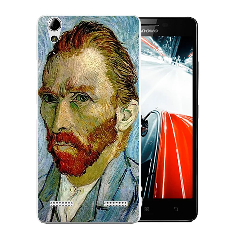 Мягкий силиконовый чехол с рисунком Ван Гога для телефона Lenovo A6010 и A6000 5 0 дюймов