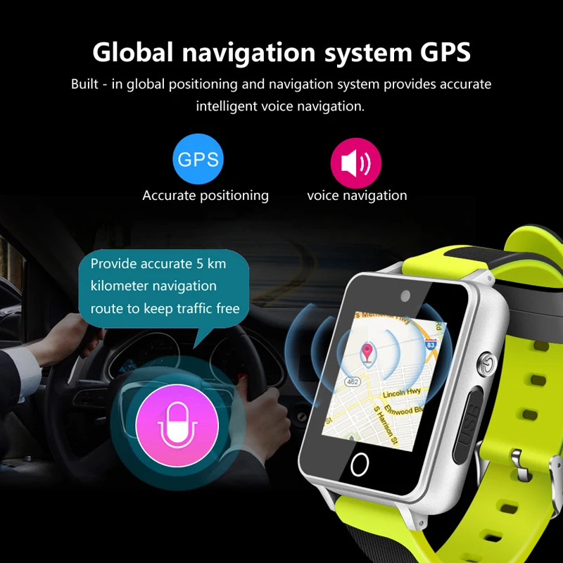 WQ S9 Android Смарт-часы 3G WiFI умные часы 5 1 MTK6580 512M + 4G с камерой 2.0MP GPS трекер активности