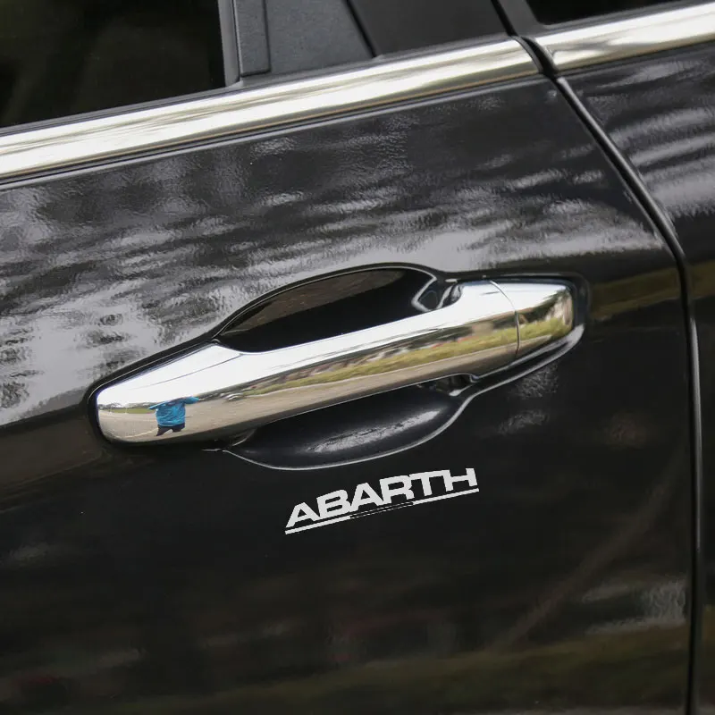 Модные итальянские автомобильные 3D наклейки Abarth никелевые наклейка Скорпион для