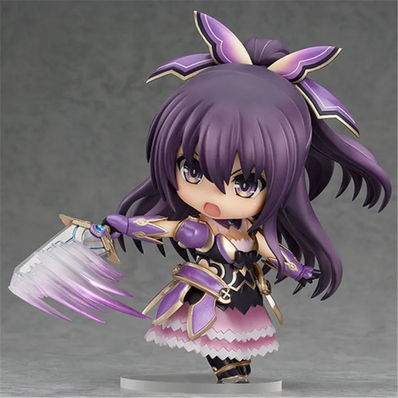 Аниме фигурки, милые " Nendoroid Date A Live Yatogami Tohka, ПВХ фигурка, коллекция моделей, куклы, детские игрушки#354