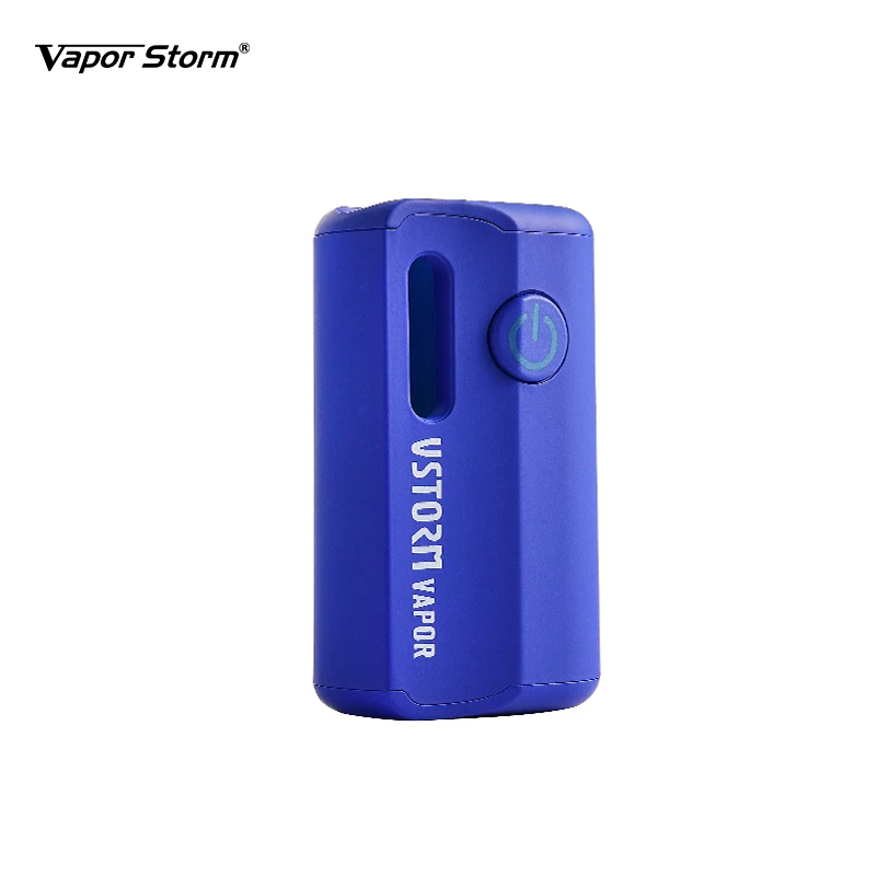 blue Подлинный Vapor Storm M1 мод батареи 800 мАч батарея с регулируемым напряжением 510 поток Vape коробка мод VS imini vmod ладонь батарея - Цвет: blue