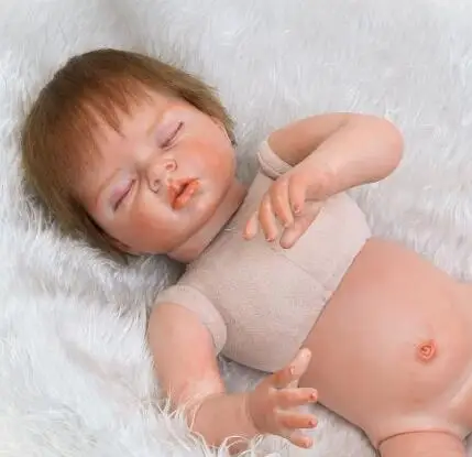 55 см bebe reborn высокое качество девочка Кукла младенцы мягкие силиконовые детские