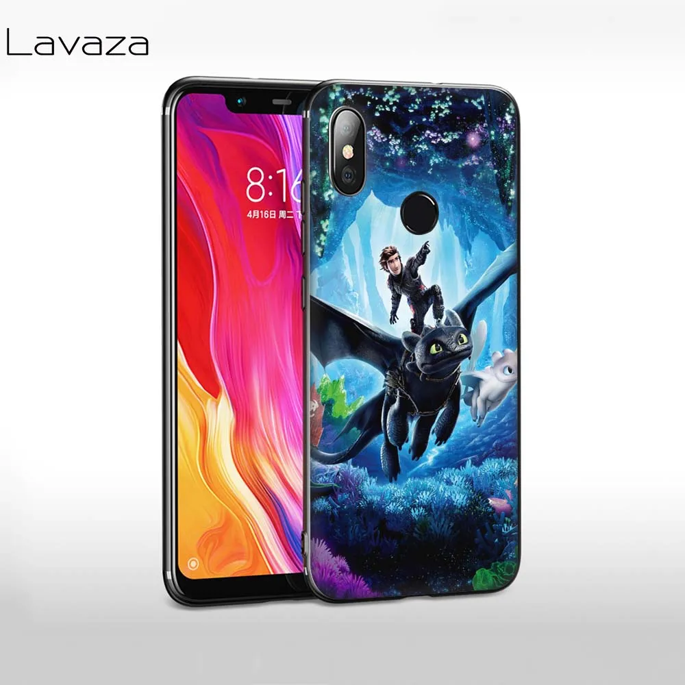Мягкий термополиуретановый чехол Lavaza с беззубиком Как приручить дракона для Huawei