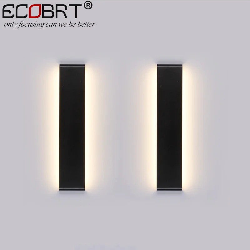 

Modern 6W Indoor Wall Lamps 24cm Long Aluminum LED in Foyer as Decoration Sconces Bedroom Light Black & White Color90-260V ac
