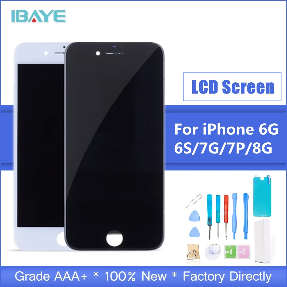 100% AAAA Оригинальный ЖК экран для iPhone 6 6s Plus дисплей дигитайзер сенсорный модуль