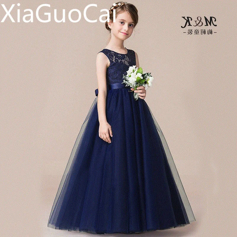 Children's Evening Dress Mop Long Girl's Summer Piano Player Performing Girl Party | Детская одежда и обувь