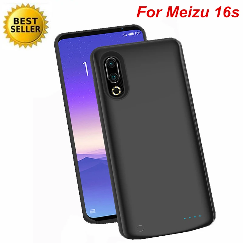 Для Meizu 16 s чехол для зарядного устройства внешний Смарт аккумулятор