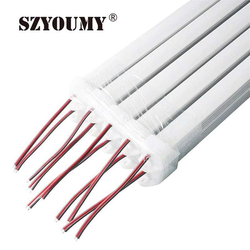 SZYOUMY Высококачественная светодиодная световая панель 7020 1 м 72 LED 5 108 СВЕТОДИОДНАЯ