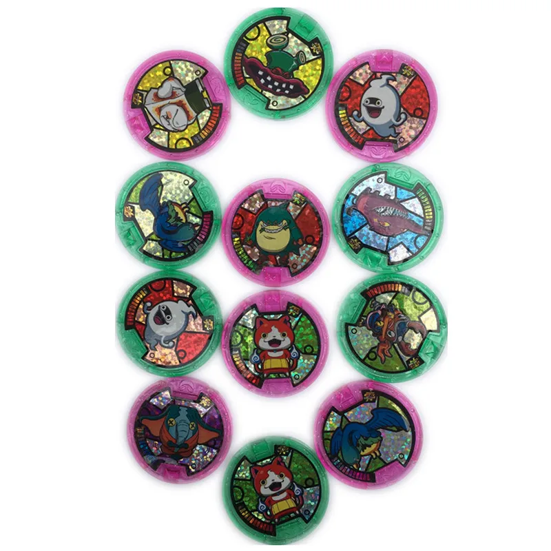 Японского аниме Yokai Watch DX Йо-Кай наручные часы медалей коллекция эмблема