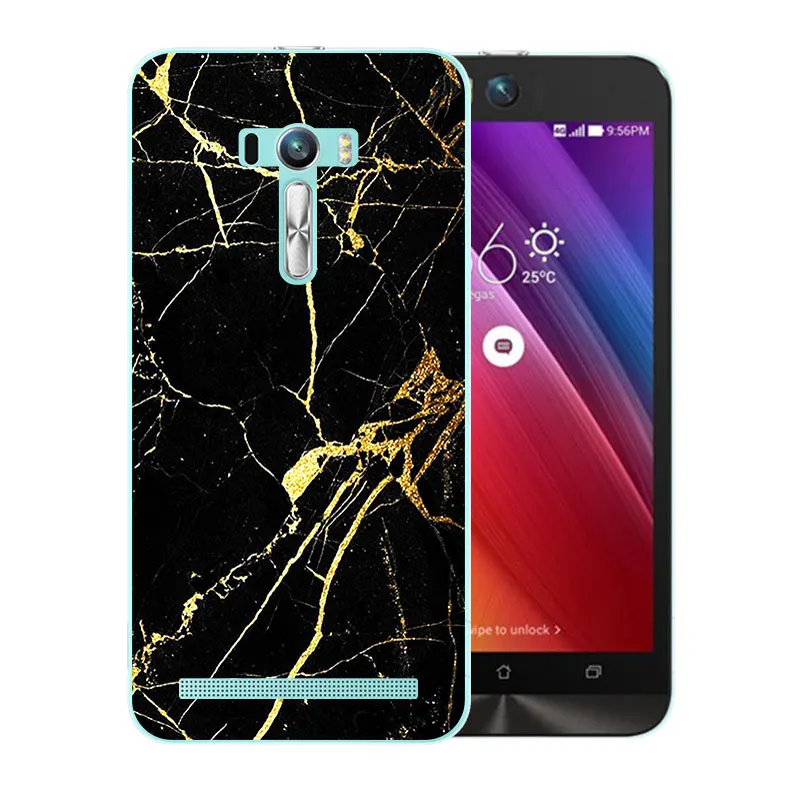 Soft Case For Asus Zenfone Selfie ZD551KL 5.5 inch Marb Pattern Silicone Back Cover ZD 551KL ZD550KL Coque |