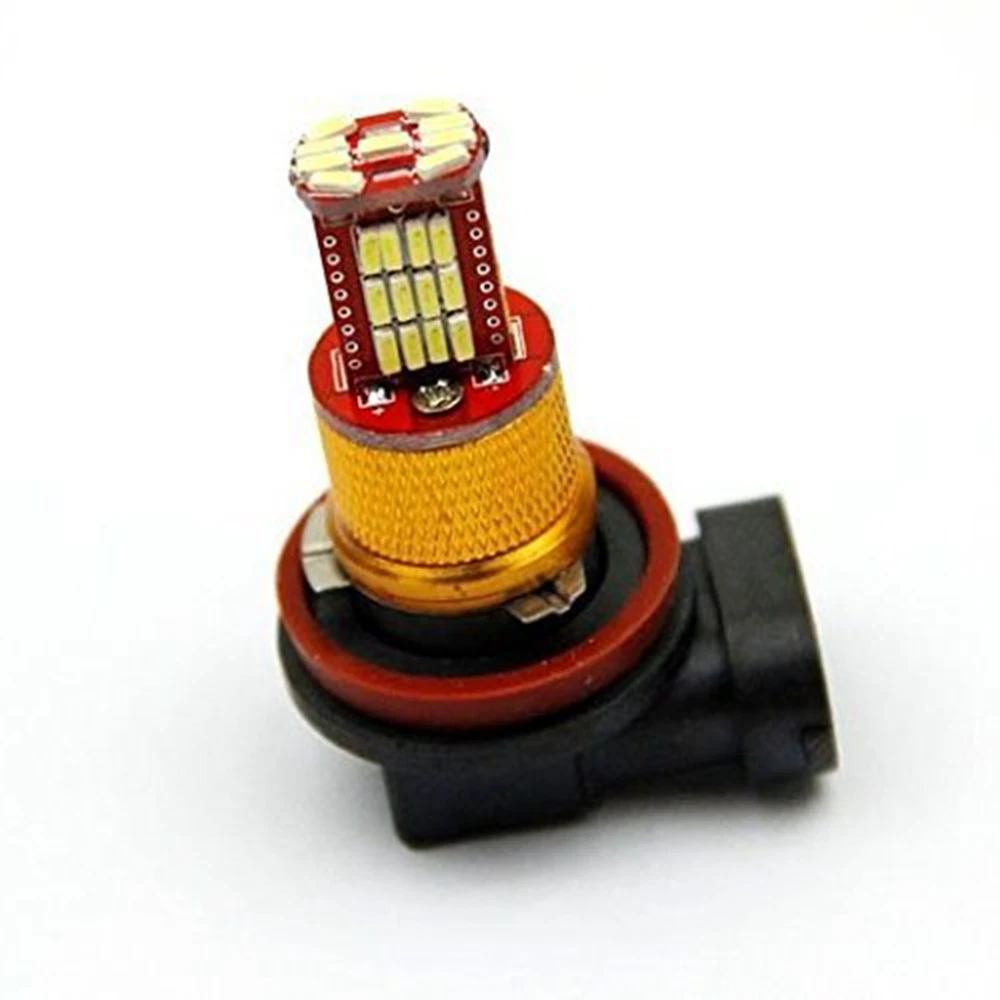 KATUR 2x H11 Светодиодный ксеноновый белый 33-SMD Сменные лампы Противотуманные фары DRL