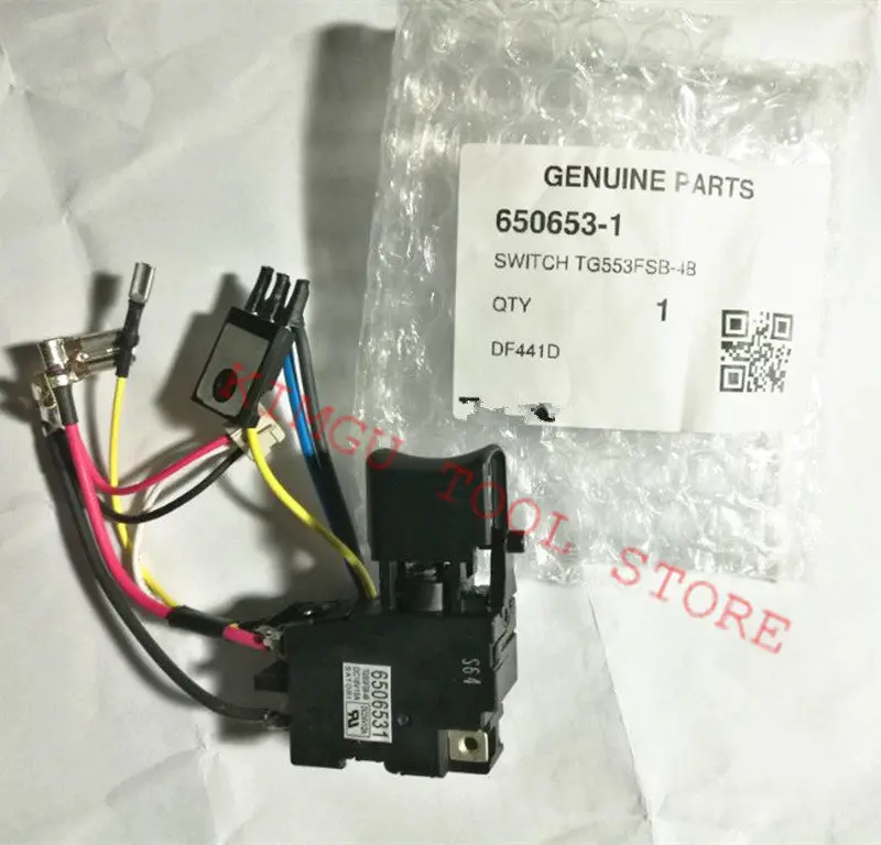 Переключатель 650653 1 6506531 6505739 для Makita BHP451SFE BHP451RFE BHP441SFE BHP441RFE BDF451Z BDF451SFE BDF451RFE BDF441SFE