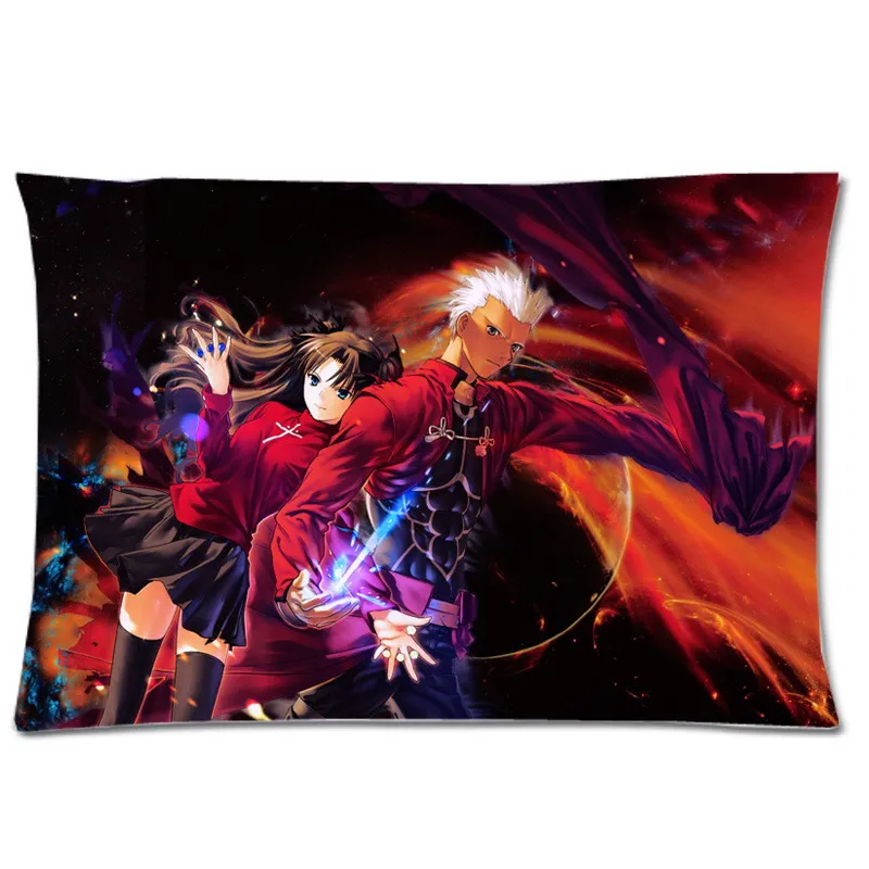 Fate Stay night два боковых напечатанная наволочка индивидуальная подушка скольжения