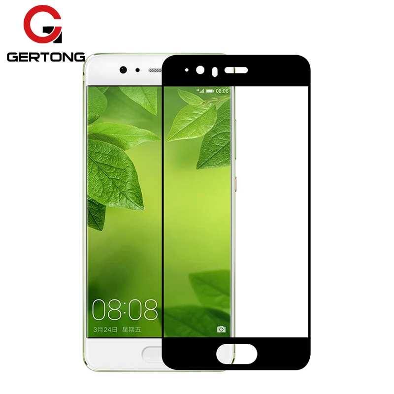 Закаленное стекло GerTong с полным покрытием для Huawei P10 P9 Lite Mini Mate 10 Pro P8 Honor 8 7X 6X