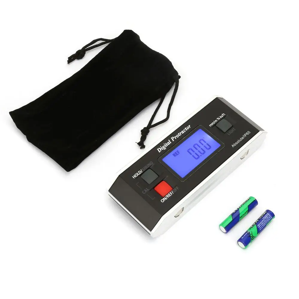 Цифровой угломер магнитный Инклинометр с ЖК дисплеем 4 х90 градусов|Приборы для