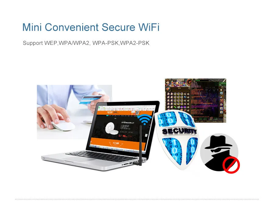 DOITOP портативный беспроводной сетевой адаптер 300 Мбит Ralink RT5370 USB 2,0 WiFi адаптер карты 802,11 b/g/n с Вращающийся антенны A3 адаптер wifi wifi адаптер ralink 300 мбит