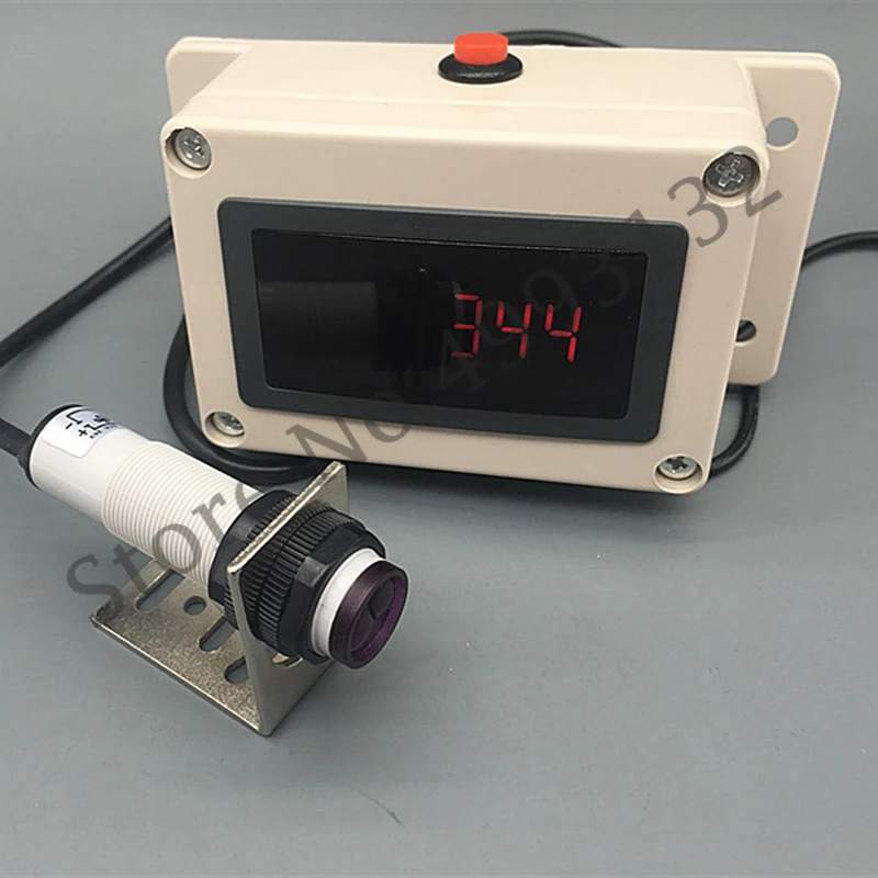 Инфракрасный Датчик Счетчик конвейерной ленты счетная светодиодная