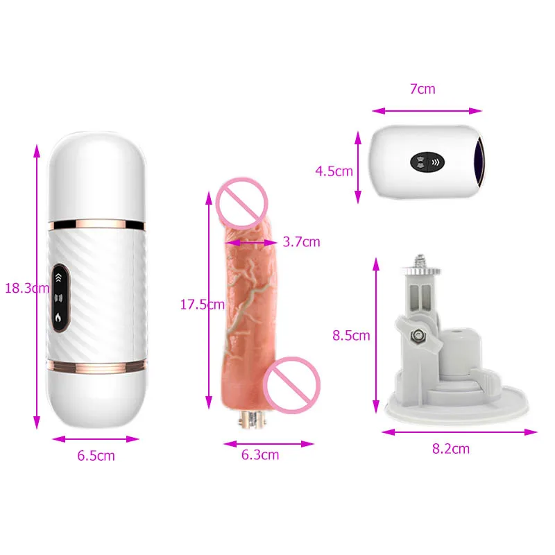 Телескопическая автоматическая секс-машина с дистанционным управлением и