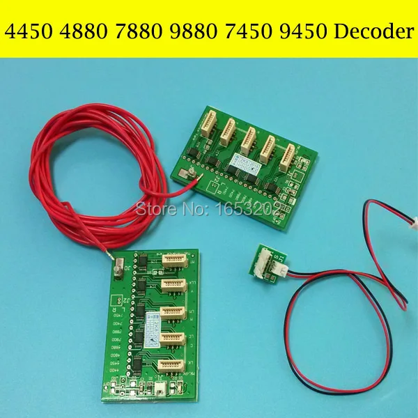 Лучший декодер для принтера Epson Stylus PRO 4450 4880 7450 7880 Чип карты|chip decoder|decoder epsonepson stylus pro