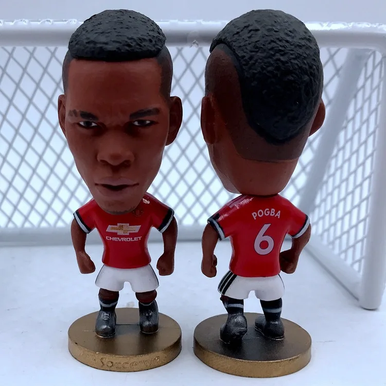 6,5 см высота сезон футбольная кукла звезда Кавани модрик Неймар Mbappe Messi Suarez Salah Статуэтка коллекции подарок хороший - Цвет: P