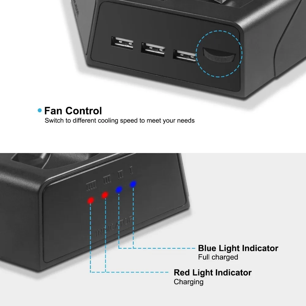 Все в одном PS VR подставка для PS4 тонкий Pro Vertical Stand системы охлаждения fan Controller