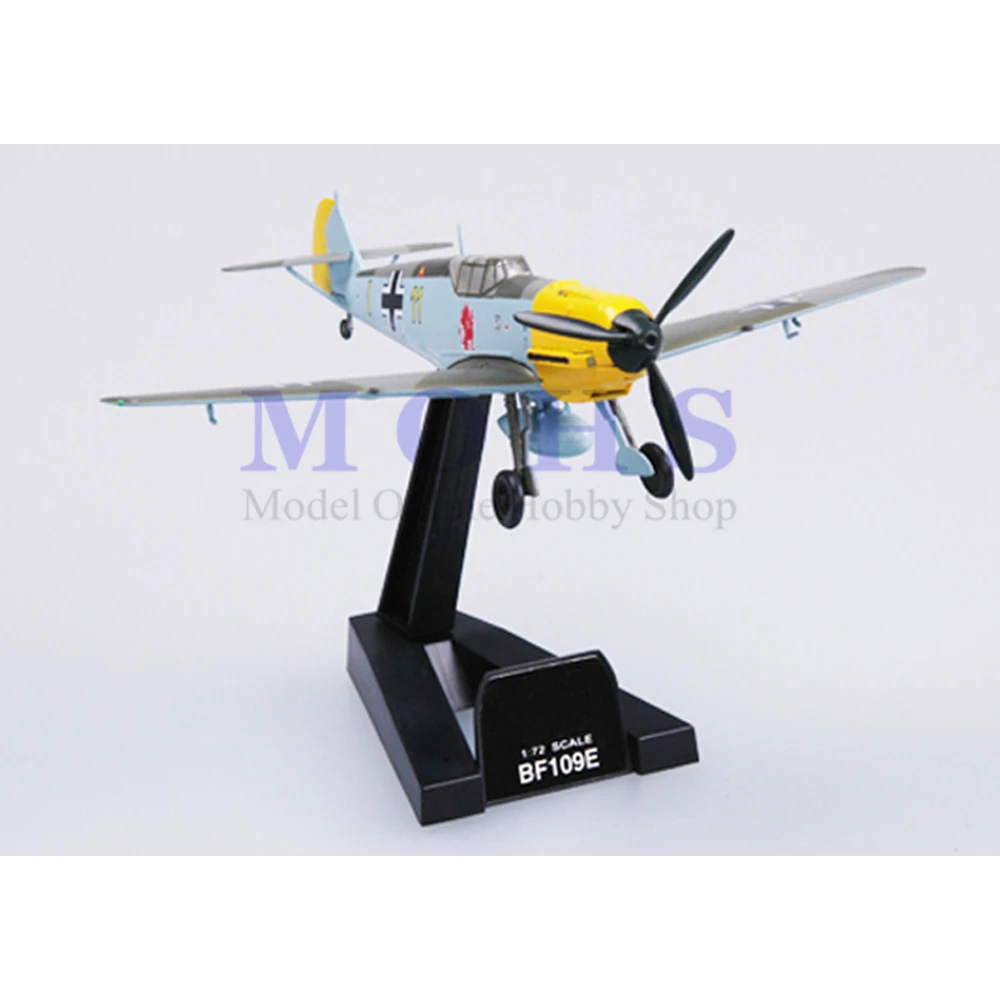 Легкая модель 37283 1/72 собранная масштаба BF109 Готовая самолета масштаб Warbird