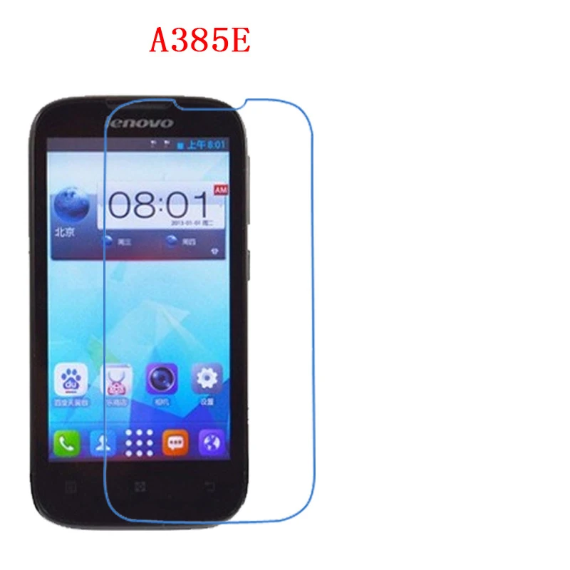Для lenovo A656, S580, A385E, A3900, A700, A3800-D, углеродного волокна с уровнем твердости 9 H оргстекло Экран протектор