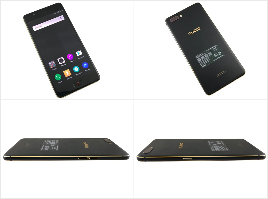 Мобильный телефон Nubia Global M2 Rom, 4G LTE, MSM8953, четыре ядра, 5,5 дюймов, двойной, задний, 13,0 МП, большая батарея, 3630 мАч, отпечаток пальца ID