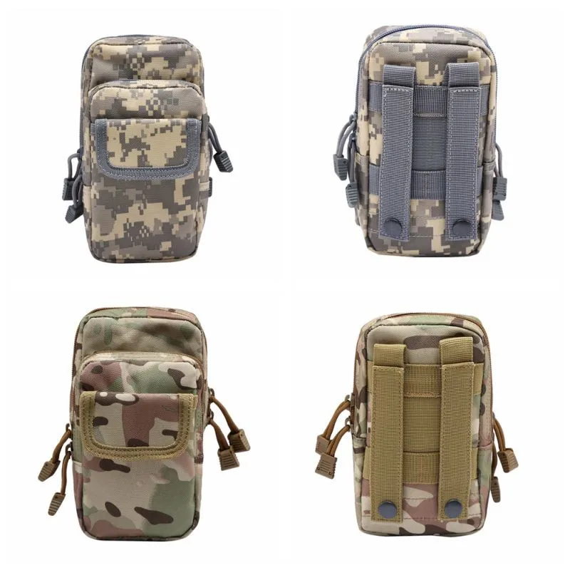 Открытый тактический военный 600D нейлон EDC Molle поясные сумки мобильный телефон утилита мелочи Сумка оборудование Фанни пакеты