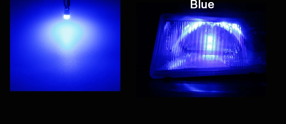 HLXG 10 шт 12 V W5W T10 светодиодный лампы автомобиля внутреннее освещение парковка сторона номерной знак лампа с клиновидным цоколем купольная Поворотная сигнальная лампа красочный