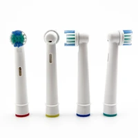 vbatty 4pcs replaceable toothbrush head electric brush heads oral hygiene for oral b 3d tooth brush heads