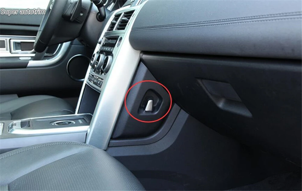 

Lapetus Accessories Interior The Co-pilot Hook Decoration Cover Trim ABS For Land Rover Discovery Sport 2015 2016 2017 2018 2019