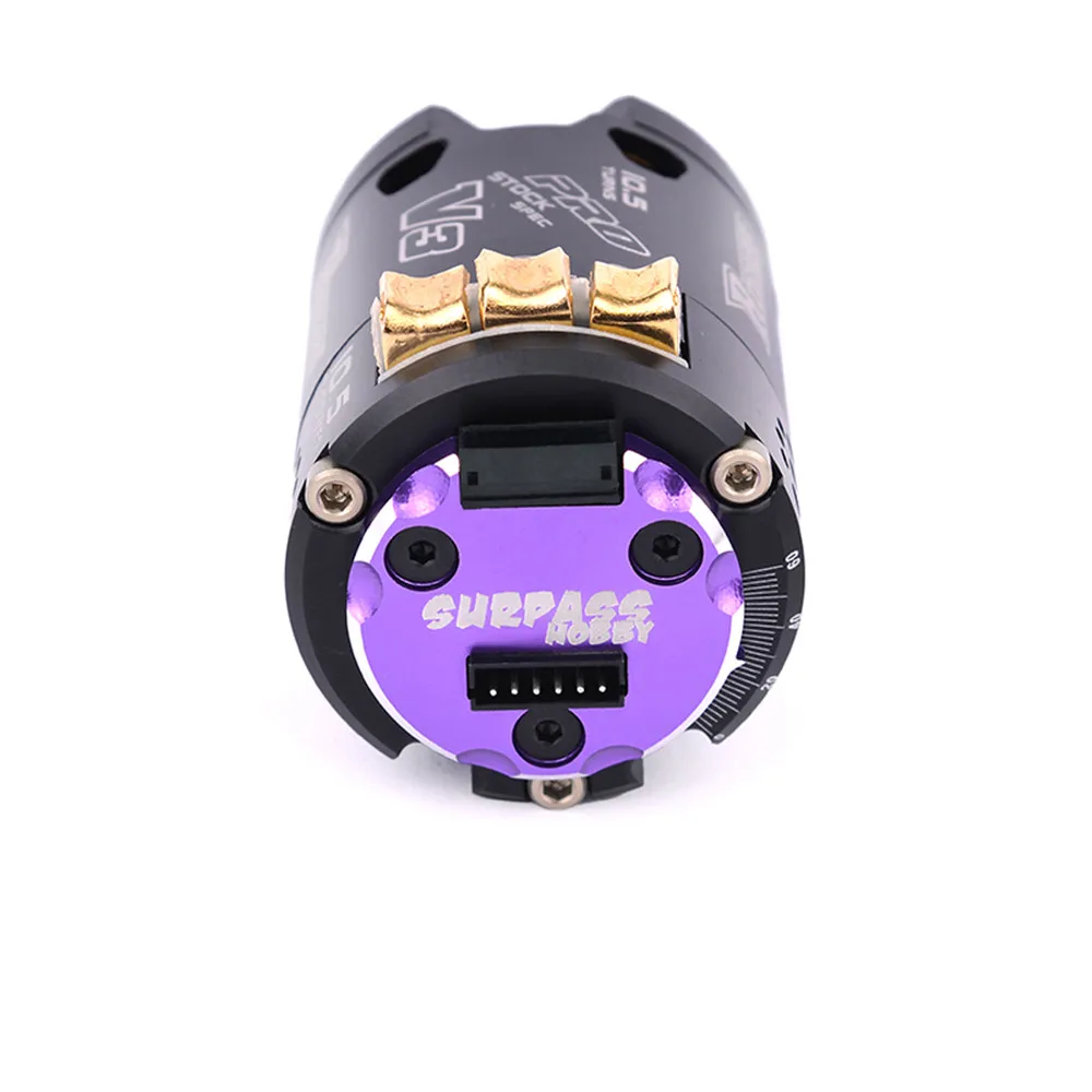 Rocket 540 V3 10 5 т датчиками бесщеточный 7 2 Spec конкуренции автомобильный двигатель RC с