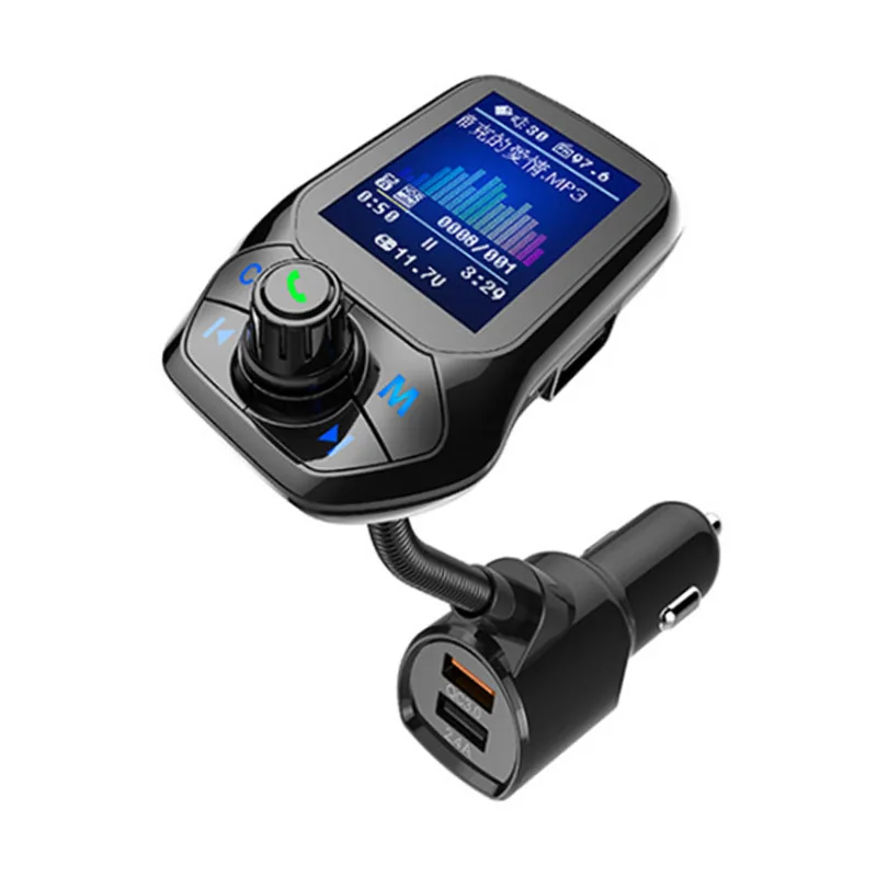 Fm передатчик JaJaBor FM модулятор Bluetooth автомобильный комплект громкой связи AUX аудио