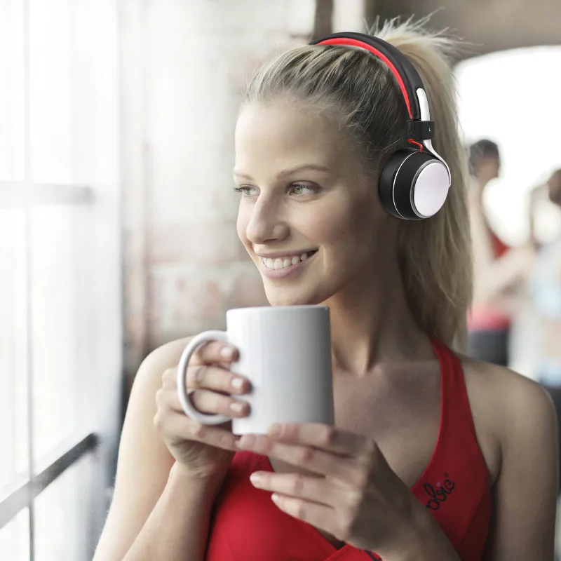 Oneodio A8 Bluetooth наушники с микрофоном светодиодный светильник супер глубокий бас металлическая складная Спортивная Bluetooth 4,2 беспроводная гарнитура