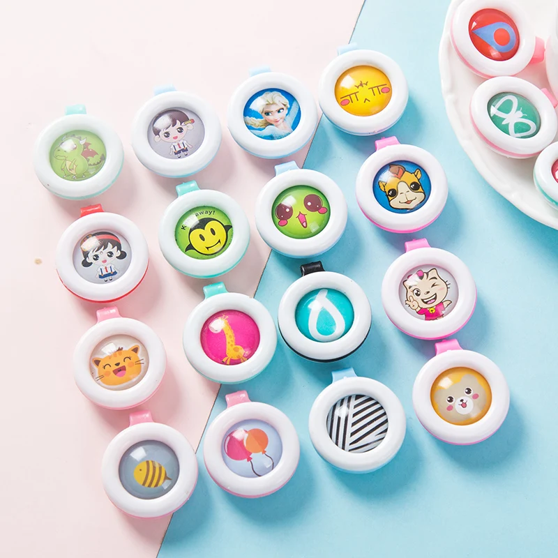 Москитные отталкивающая пуговица Защита окружающей среды Pretection детская Пряжка