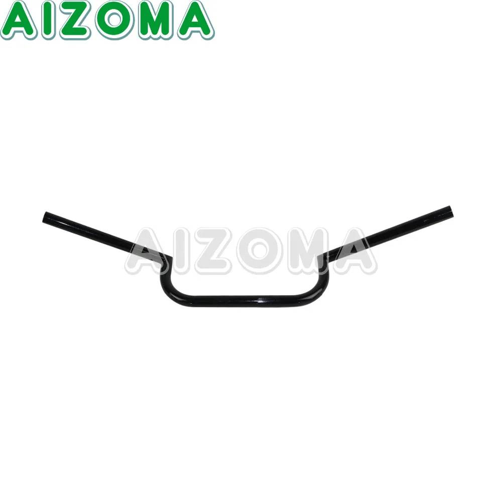 Мотоциклетный черный руль 7/8 дюйма 22 мм 4 для Honda Yamaha Suzuki Kawasaki Harley Chopper Bobber Cafe