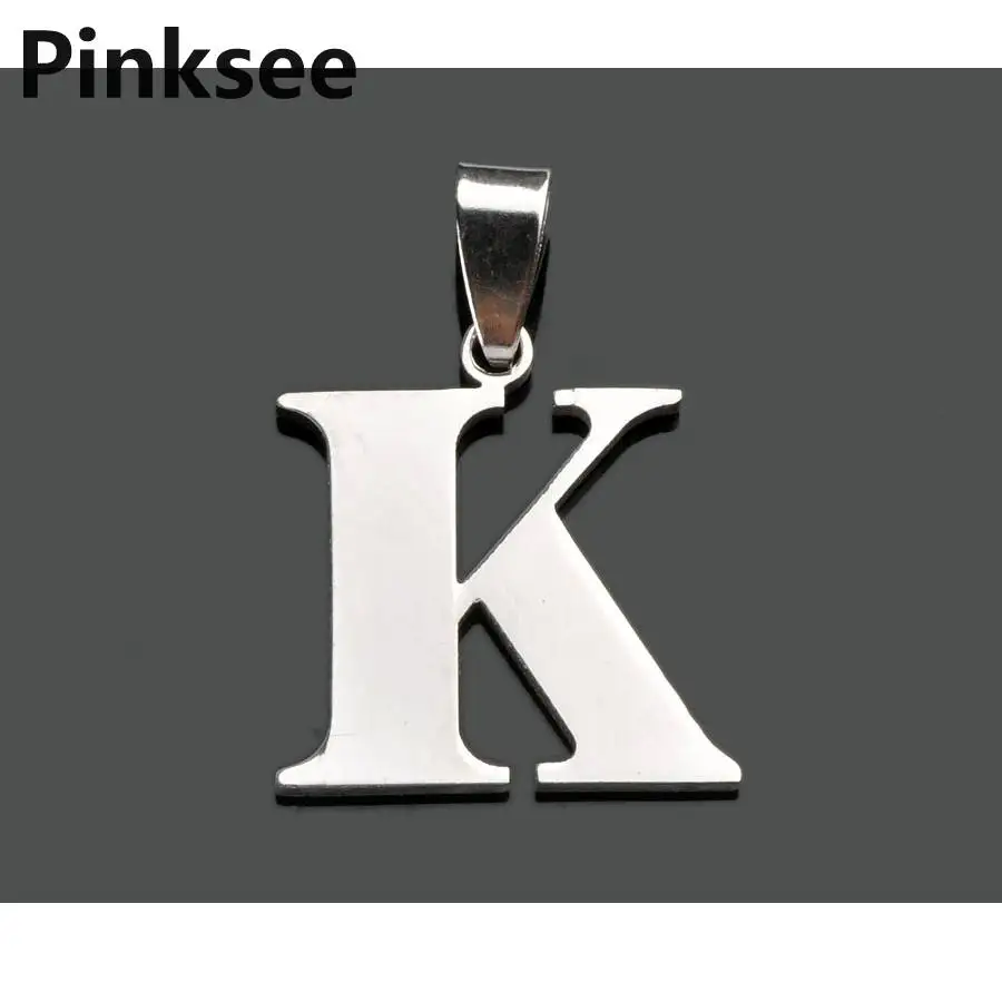 

Lots 26pcs Initial Alphabet Letter A-Z Pendant Charms Fit For DIY Necklace Statement Unisex Fashion Jewelry Wholesale