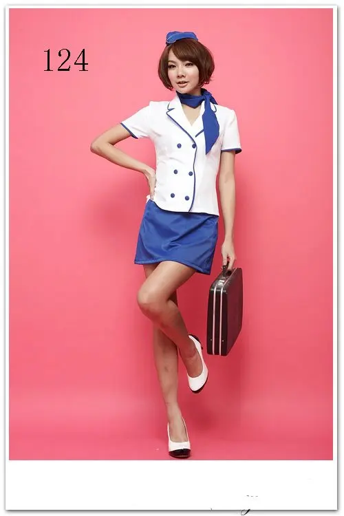 Женское сексуальное платье стюардесса на Хэллоуин карнавальный костюм для