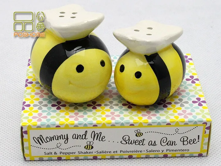 Mommy and Me Sweet as Can Bee керамические медовые соли и перца шейкеры 100 набор = 200 шт. baby shower