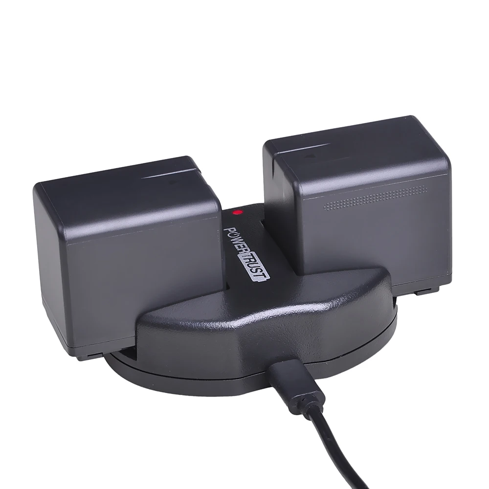 Аккумулятор и быстрое двойное зарядное устройство для Panasonic, 3600 мАч