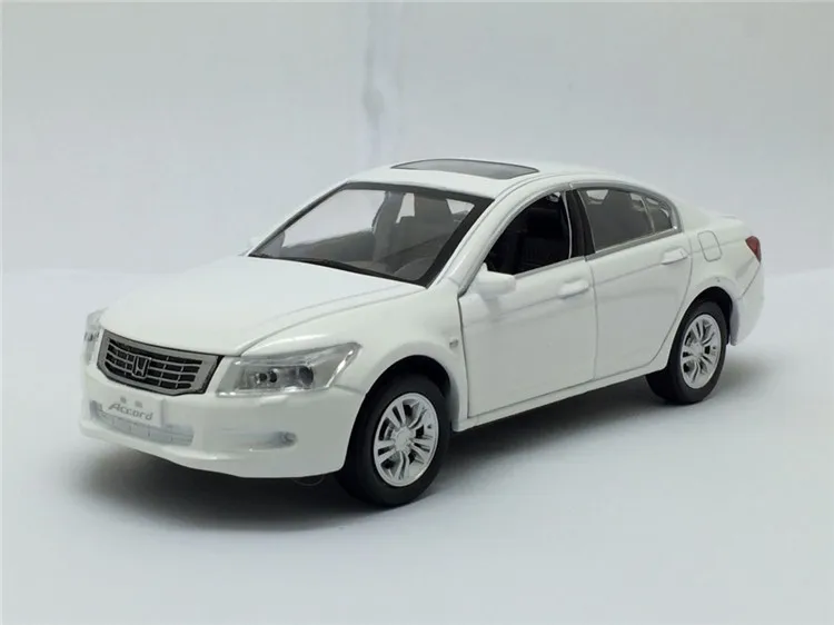 A 1:32 Масштаб Honda Accord литая под давлением модель игрушечной машины с оттягивающим звуковым светом для детского подарка коллекция - Цвет: A