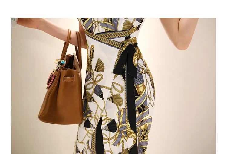 Сексуальное платье-карандаш с принтом, женское летнее платье, новинка, OL, облегающее, для работы, повседневное, тонкое, элегантное, с листьями, вечерние, облегающее, миди, Vestidos