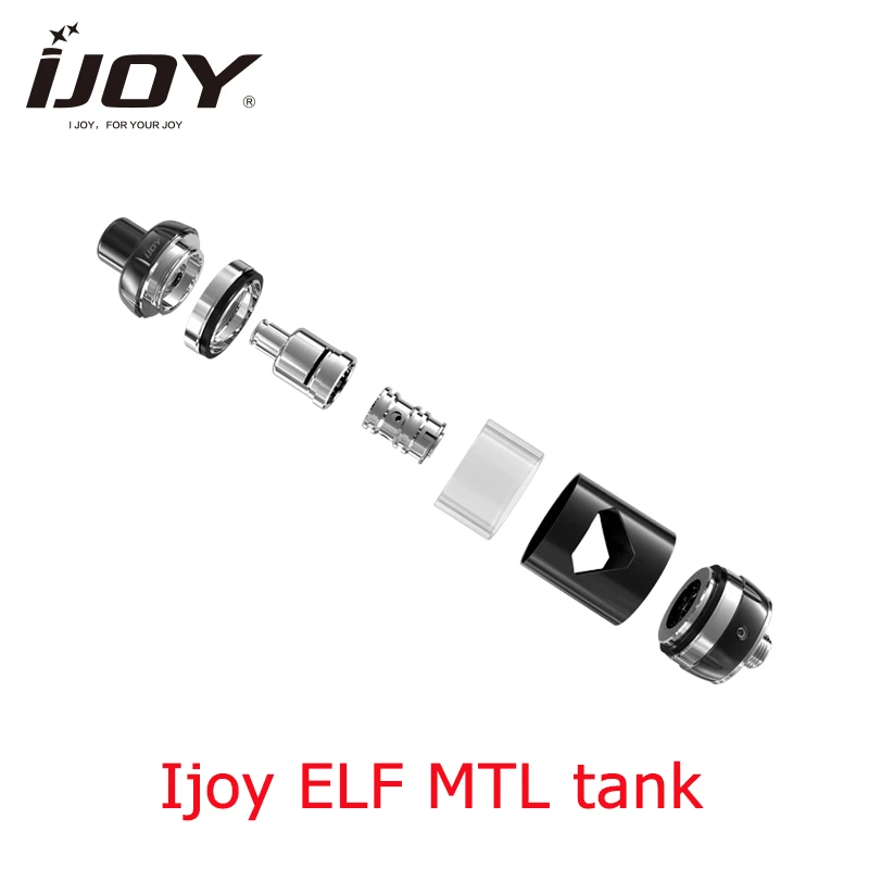 IJOY ELF MTL танк 2 мл мини-распылитель 5 уровней воздушный поток Регулируемая посадка