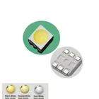 200 шт.лот SMD 5050 светодиодные чипы теплый белыйбелый светодиод 5050 светодиодные 5050 Диоды 15-18лм для светодиодного освещения