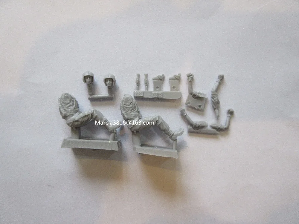 1/35 весы Вьетнам войны США вертолет драйвер 2 человек миниатюры Второй мировой войны смолы модель комплект рисунок