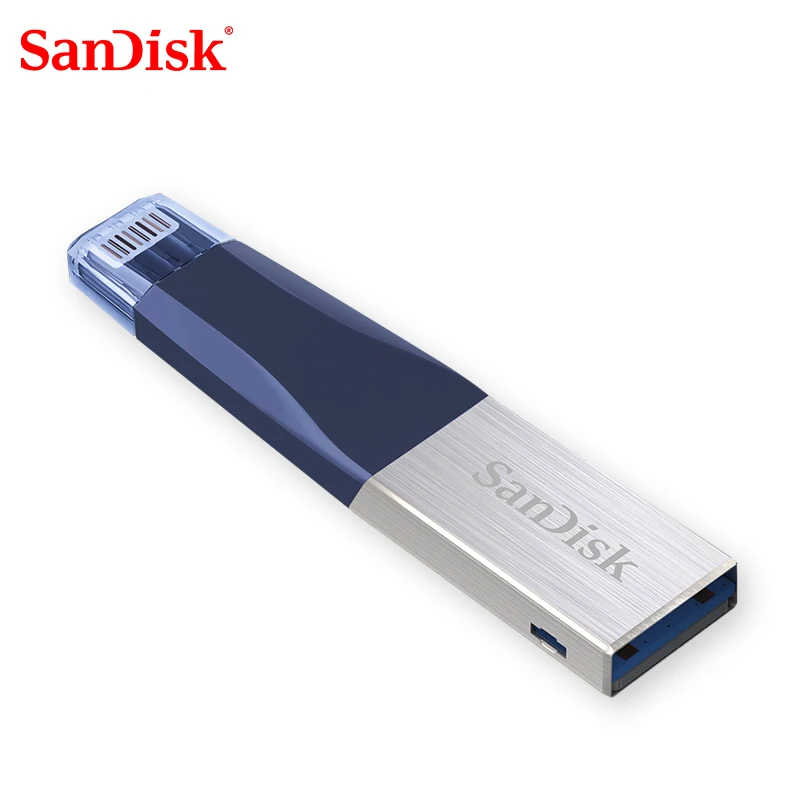 SDIX40N-gift Флеш-накопитель SanDisk 32 Гб SDIX30N USB флеш-накопитель 64 ГБ USB 3,0 OTG карта памяти Lightning мини-флешки для iphone ipad и ПК - Цвет: SDIX40N-gift