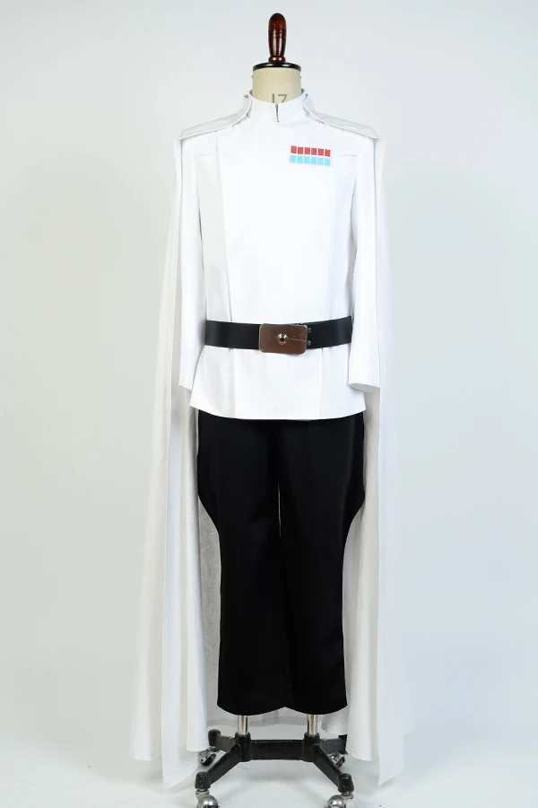 Орсон Krennic костюм Косплэй космического аппарата Изгой Один Wars Story белого цвета