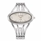 Эллиптические часы с драгоценными камнями, новые женские часы с ремешком, Прямая поставка, модные цифровые кварцевые часы с браслетом